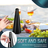 2 Pcs Anti-Mosquito Fan, Insect Repellent Blades, Mosquito Repellent Fan to Keep Flies and Insects Away from Food, for Home Dining - Front View