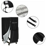 Waterproof Storage Cover for Adjustable Folding Bed, Multifunctional Protection for Folding Bed, Indoor and Outdoor Use, 99 x 38 x 114 cm - Front View