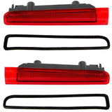 1 Pair LED Rear Brake Lights Compatible with T5 Transporter 2003-2009 7E0 945 097 Red - Side View