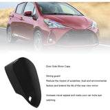 Black Side Mirror Cover, Shockproof and Scratch-Resistant for Vehicle, Left Side, 87945 0D909