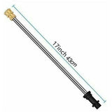 Angled Spray Lance, Underbody Wash Lance Compatible with Karcher K2 K3 K4 K5 K6 K7 Pressure Washer, Gutter Cleaning Kit