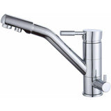 3-1 Kitchen Mixer Tap 3 Way Faucet Rotatable Osmosis Mixer Tap - Front View