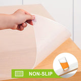 Non-Slip Drawer Liner, Non-Adhesive Eva Drawer Mat, Waterproof Transparent Fridge Mat Can Be Cut to Size for Kitchen Cupboard Shelf Drawer Protection