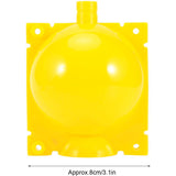 5 Sets Reusable Plant Grafting Cutting Rooting Device High Pressure Propagation Ball for Various Plants Yellow - Top-Down View