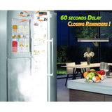 Home Alarm, Refrigerator and Freezer Alarm, Door Left Open Alarm, Reminders After 60 Seconds and More - Front View