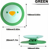 3 Pack Kitchen Sink Anti-Odor Floor Drain Shower Drain Stopper Silicone Bathtub Sink Plug for Tub Vanity Drain Laundry Kitchen Bathroom - Side View