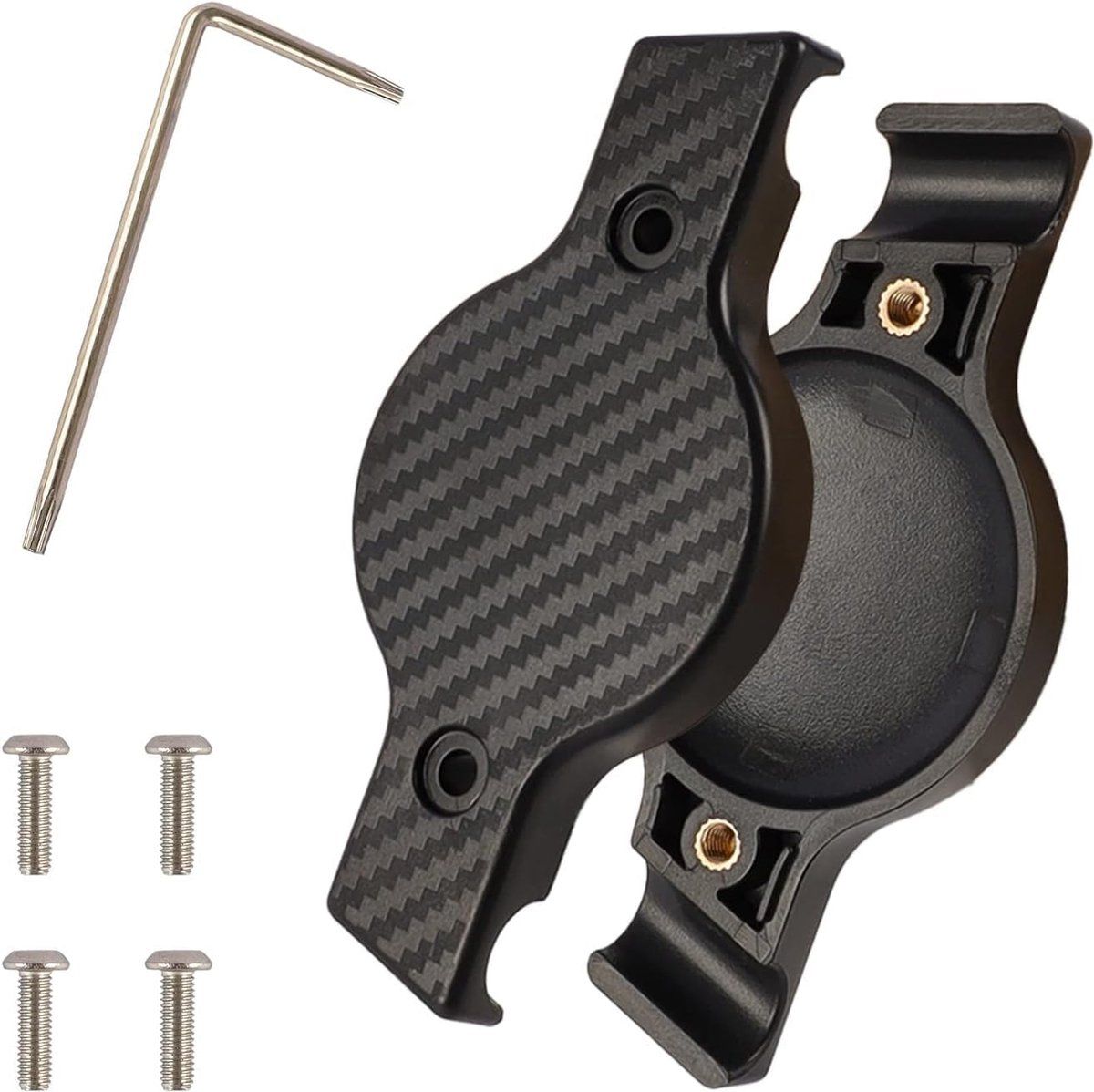 Bike Mount Holder Compatible With Apple AirTag, Black