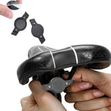 Bike Mount Holder Compatible With Apple AirTag, Black - Side View