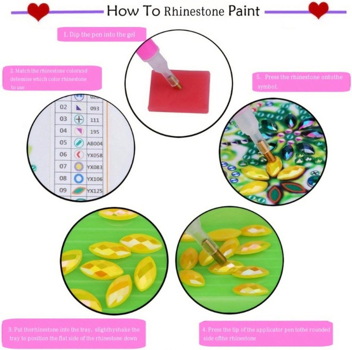 6 Pack Christmas Diamond Painting Cards Kit, DIY Greeting Cards With Envelopes, Round Drill Rhinestone Craft Set For Kids And Adults, Winter Animals