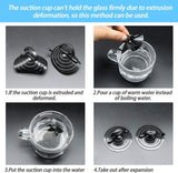 2 Pack Car Window Sun Shades, Suction Cup UV Blocking Mesh Visor For Babies Kids And Pets, Black, 66 x 38 cm