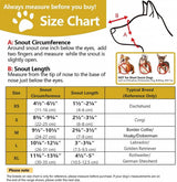 Dog Muzzle Breathable Nylon Mesh Soft Padded Adjustable Straps Anti Bite Chew Bark For Walking Training Long Snout Dogs Gray XL - Front View