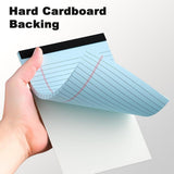 6 Pack A5 Lined Notepads Smooth Bleed Resistant Paper For School Office Notes And Lists Multicolor 30 Sheets Each, 5 x 8 in