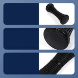 Foot Massage Roller, ABS Acupressure Reflexology Roller For Circulation And Muscle Recovery, For Home Gym Office Post Workout, Black, 25 cm