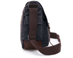 Mens Canvas Laptop Messenger Bag With Multiple Compartments And Adjustable Shoulder Strap For Work And School Fits, 16 in