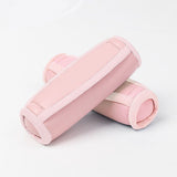 Walking Hand Weights Set, 2 Soft Foam Grip Dumbbells With Removable Weights For Physio, Jogging, Strength Training And Aerobics, Pink, Each, 0.5 kg - Side View