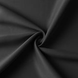 1 Panel Blackout Curtain Panel With Grommets, Thermal Insulating Microfiber Window Drapes For Bedroom And Office, Black, 100 x 250 cm