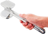 1 Piece Meat Tenderizer Hammer Dual Sided Mallet with Grip Handle