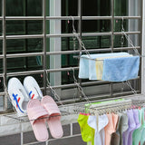 36 Clip Stainless Steel Drying Rack for Socks and Underwear
