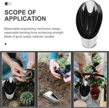 3 Piece Stainless Steel Bonsai Soil Stirrer Set - Side View