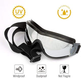 Dog Goggles UV Protection Windproof Waterproof for Medium and Large Dogs, 21 cm - Side View