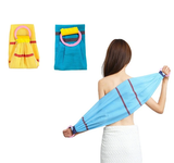 2 Piece Exfoliating Back Scrubber 500D for Home Spa, 105 cm