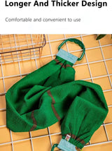 2 Piece Exfoliating Back Scrubber 500D for Home Spa, 105 cm - Side View