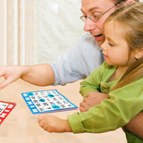 100 Piece Bingo Cards Random Colors, 11 x 12.5 cm