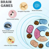 Interactive Dog Puzzle Slow Feeder for All Dog Breeds - Front View