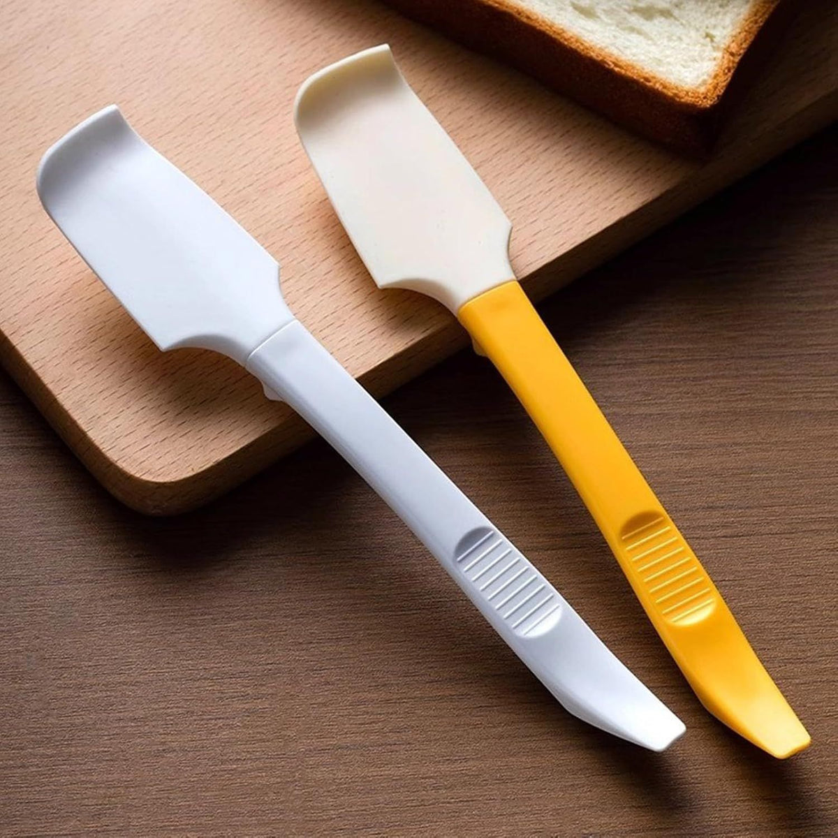 Silicone Baking Spatula and Scraper 2 in 1 Food Grade