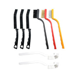 8 Piece Hard Cleaning Brush Set for Kitchen Bathroom and Crevices