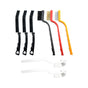 8 Piece Hard Cleaning Brush Set for Kitchen Bathroom and Crevices