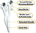 8 Piece Hard Cleaning Brush Set for Kitchen Bathroom and Crevices