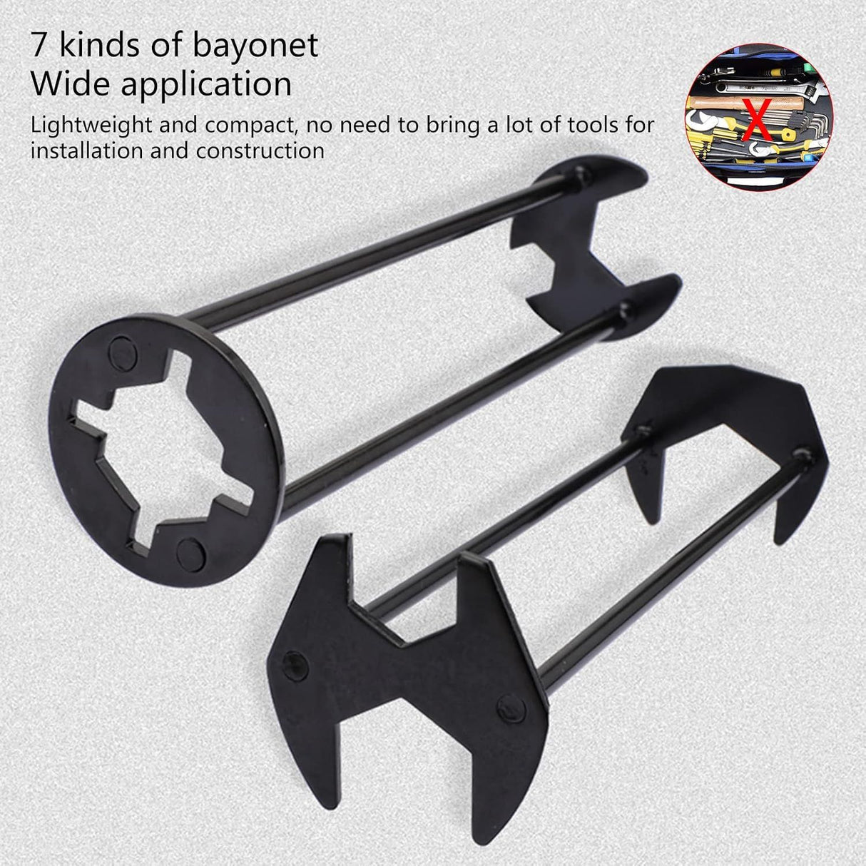 Carbon Steel Faucet Sink and Water Boiler Cleaning Tools