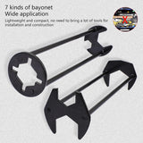 Carbon Steel Faucet Sink and Water Boiler Cleaning Tools - Front View