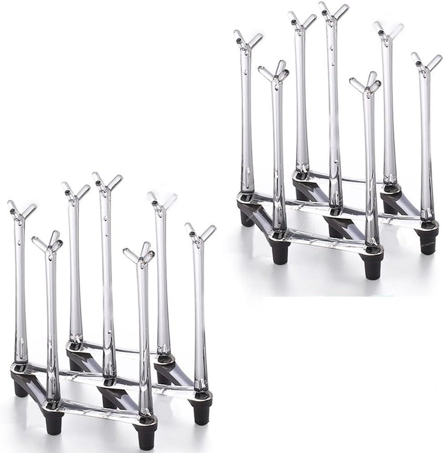 2 Piece Extendable Cup Drying Rack Tree Branch Design