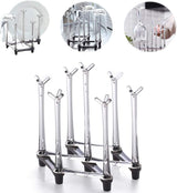 2 Piece Extendable Cup Drying Rack Tree Branch Design - Top-Down View