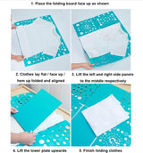 Foldable Clothes Shelf PP Material, 29 x 22 x 5 cm - 45-Degree Angle