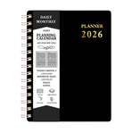 2026 A5 Planner with Faux Leather Cover