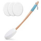 Lotion Applicator with 4 Replacement Pads White, 43 cm