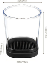 Stainless Steel Fruit and Vegetable Slicer with Pressure Plate Black