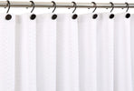 12 Piece Stainless Steel S Shaped Shower Curtain Hooks Black