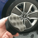 2 Piece Tire Polish Applicator Pads Reusable - Front View