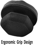 2 Piece Tire Polish Applicator Pads Reusable - Rear View