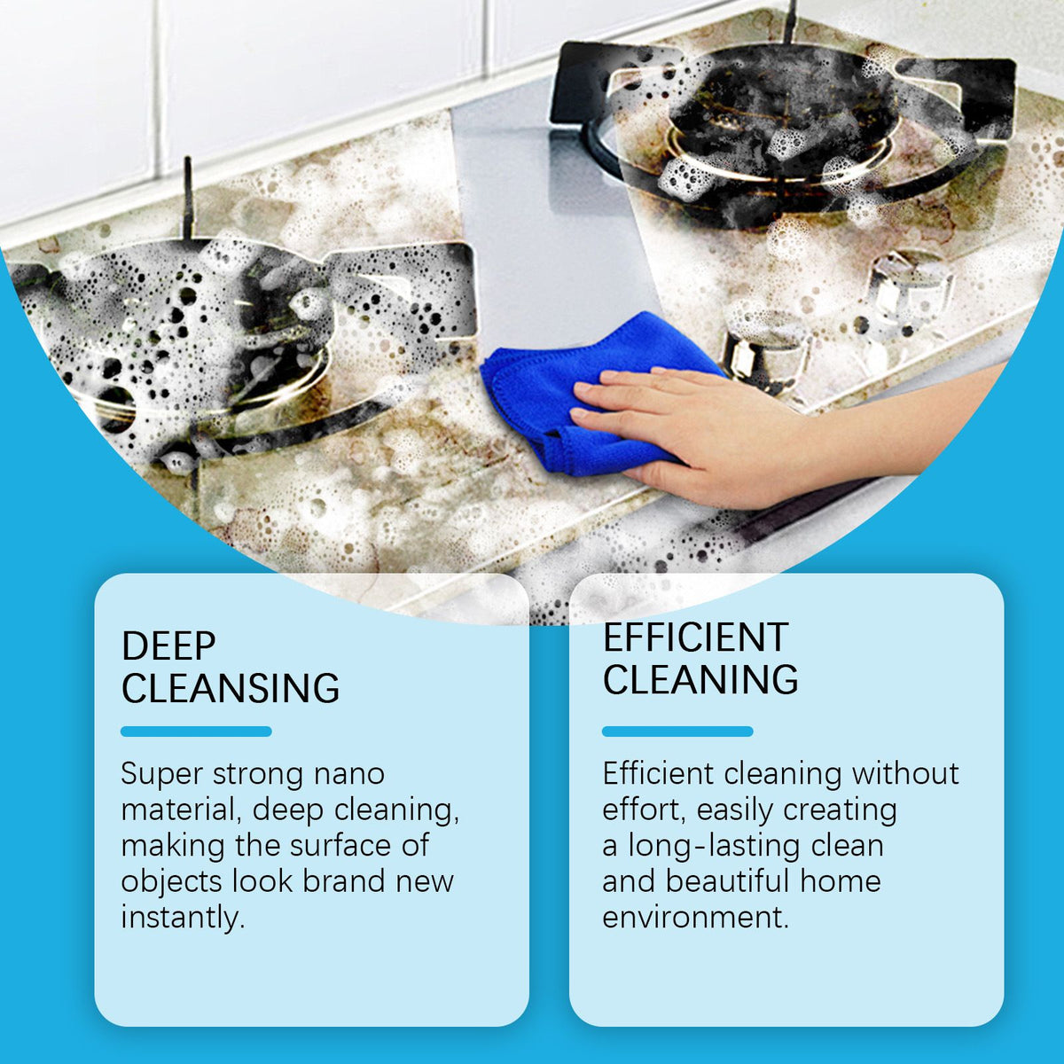 6 Pack Melamine Cleaning Sponges Double Density