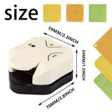 3 in 1 Corner and Round Hole Punch 4 mm R5 R10 for Scrapbooking
