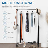 3 Piece Rotating Belt Hanger Holds up to 24 Belts