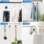 3 Piece Rotating Belt Hanger Holds up to 24 Belts