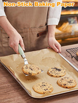 200 Sheet Precut Baking Paper Nonstick Heat Resistant, 33 x 23 cm