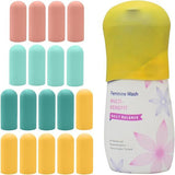 18 Piece Silicone Bottle Sleeves Leakproof for Shampoo and Lotion