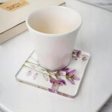 Silicone Resin Coaster Mold 6 Compartments Extra Deep